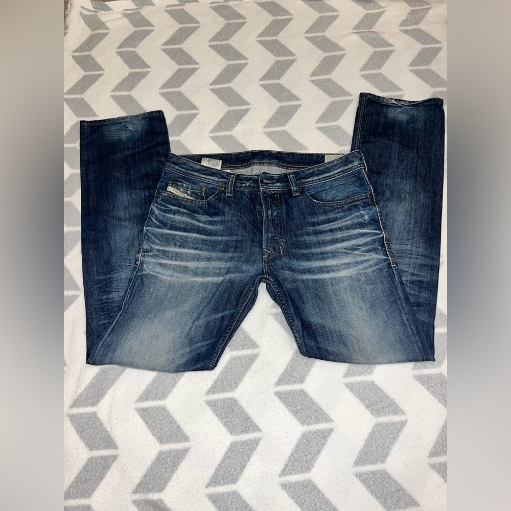 Diesel Safado regular slim straight wash 0833N size W32 L32
